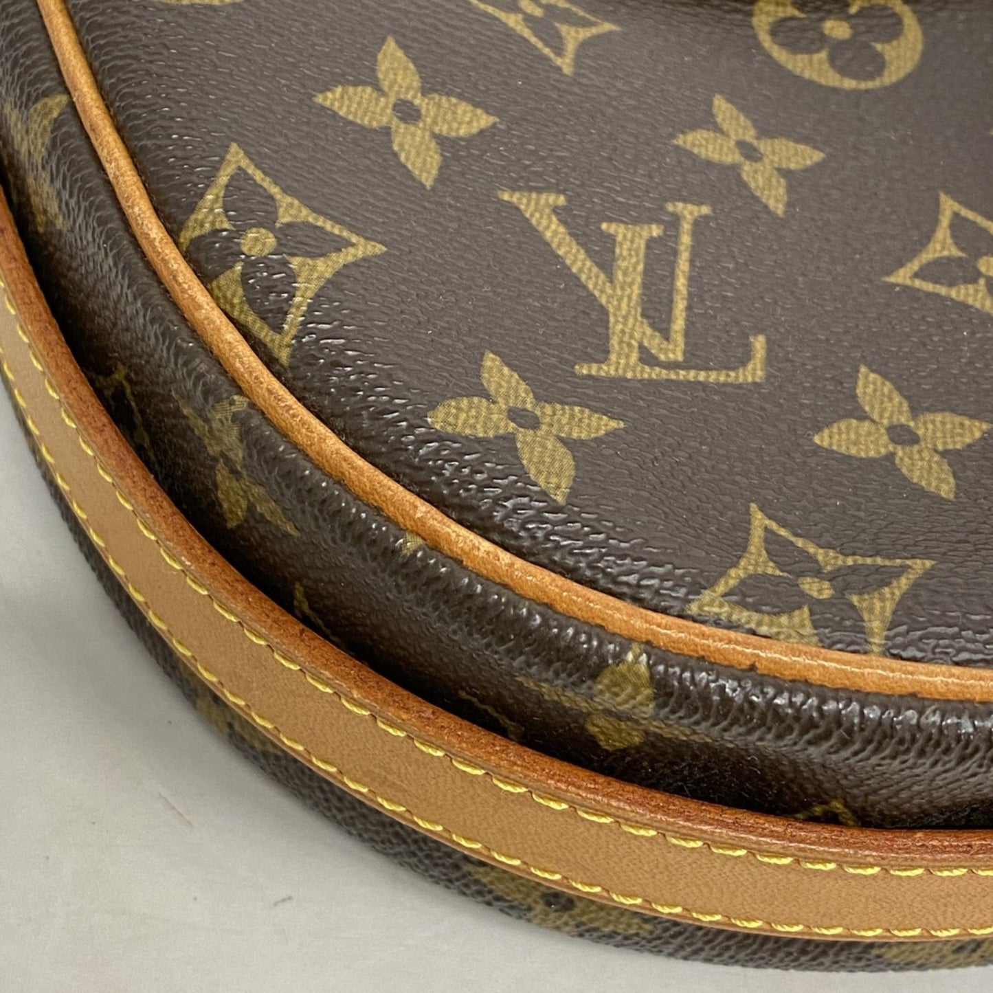 Louis Vuitton Monogram Jeune Fille Gm Shoulder Bag M51225 Brown