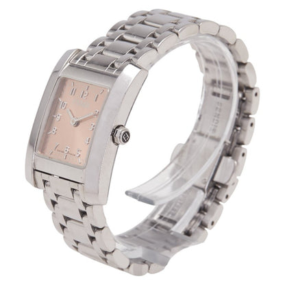 Fendi Horologi Classico Watch 7000L Quartz Pink Dial Stainless Steel