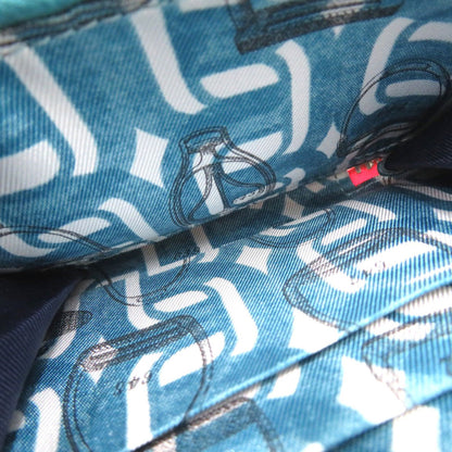 Herms Azap Compact Silk-In Coin Case X Ts 011 Au Leather Orange 0097 Hermes