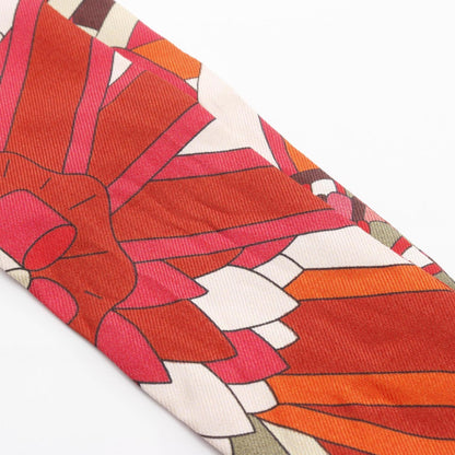 Hermes Herms Les Flots Du Cheval Twilly Silk Scarf