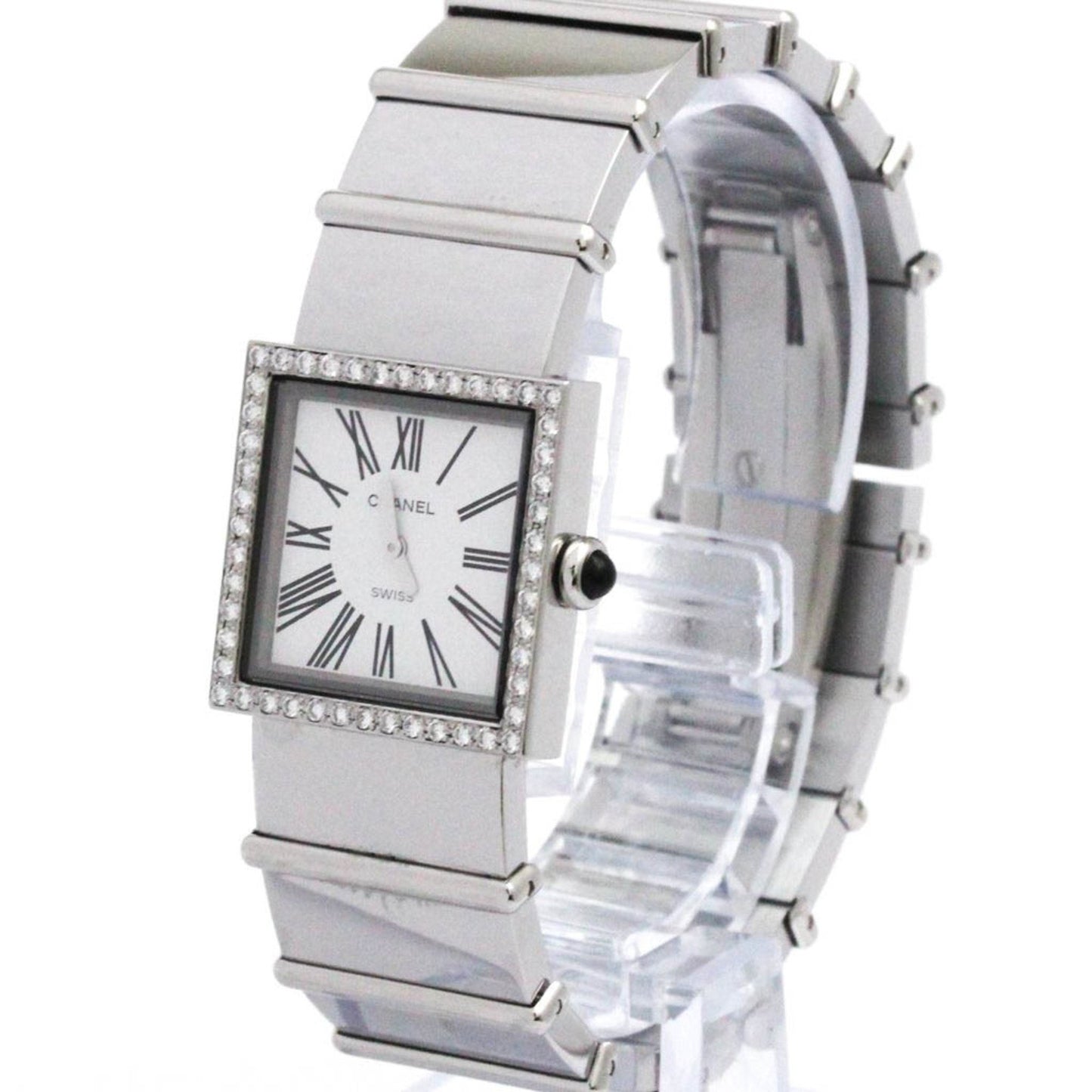 Chanel Mademoiselle Diamond Steel Quartz