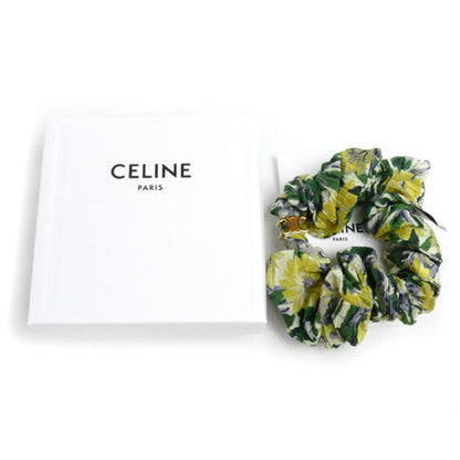 Celine Silk Triomphe Hair Scrunchie 460Ah2Sib