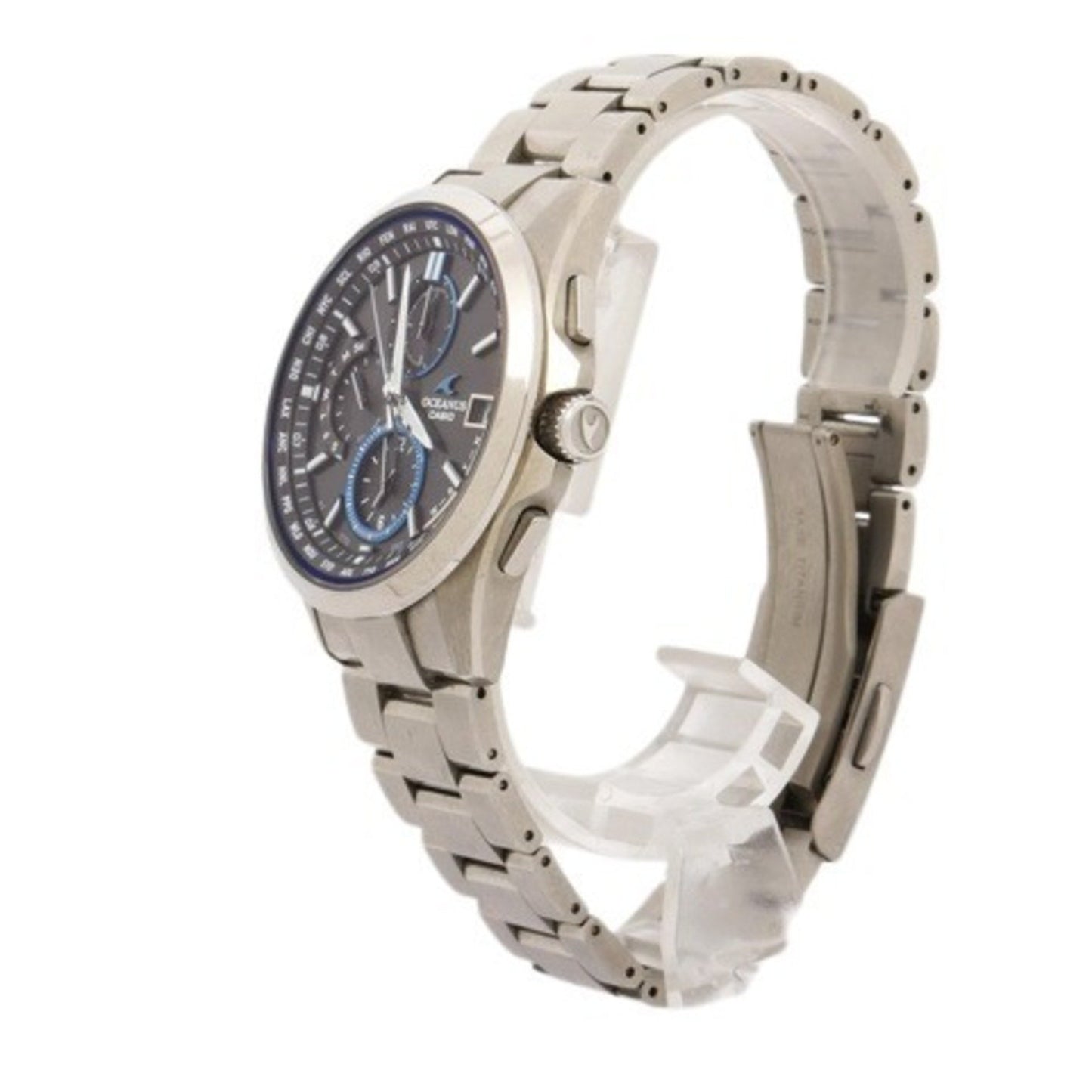 Casio Oceanus Classic Line Ocw T2600 1Ajf Silver With Black Dial