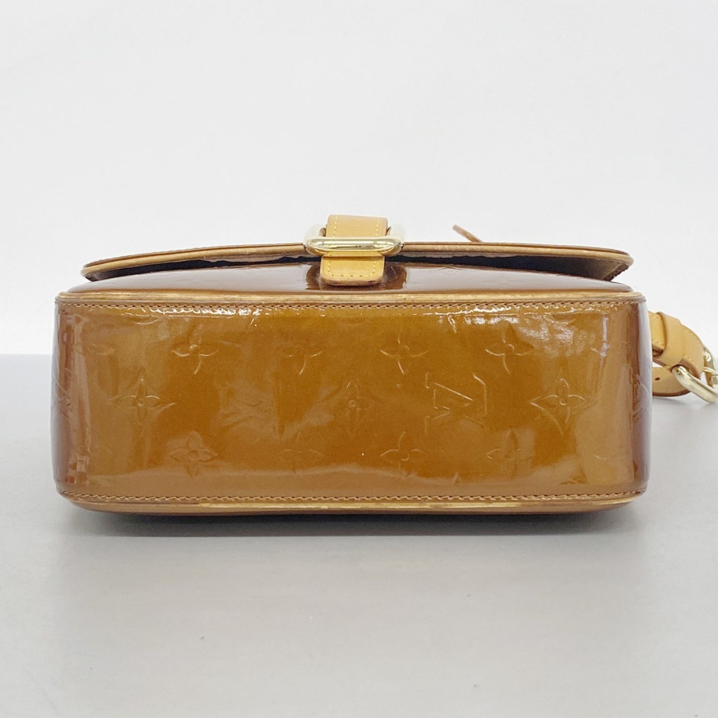 Louis Vuitton Vernis Christie Gm Shoulder Bag M91107 Bronze