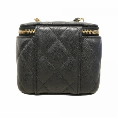 Chanel Matelasse Vanity Bag With Chain Shoulder Strap