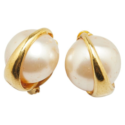 Chanel Vintage Pearl Earrings