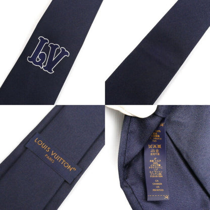 Louis Vuitton Louis Vuitton Necktie Lv Lunch Navy M93396