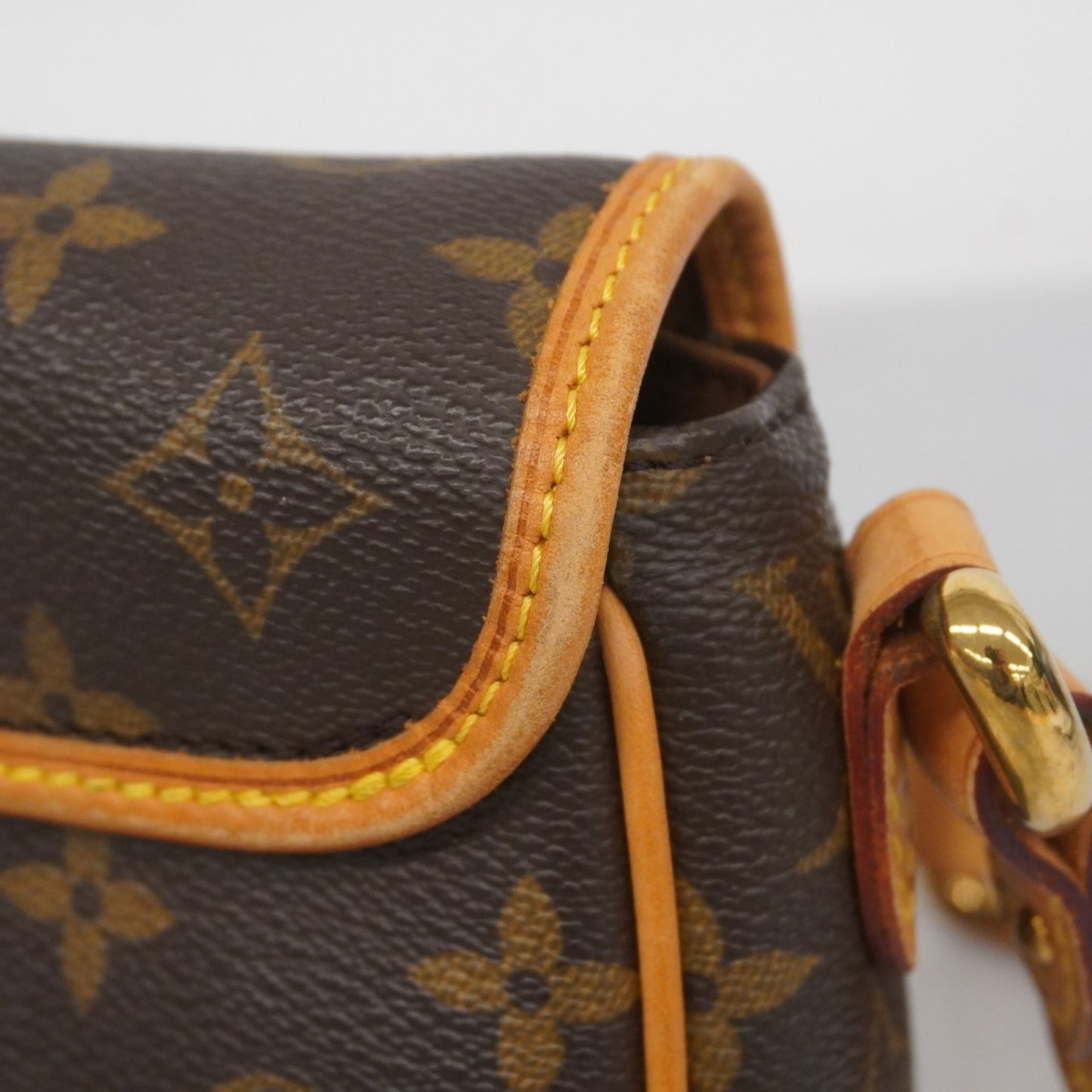 Louis Vuitton Monogram Tikal Pm Shoulder Bag M40078 Brown
