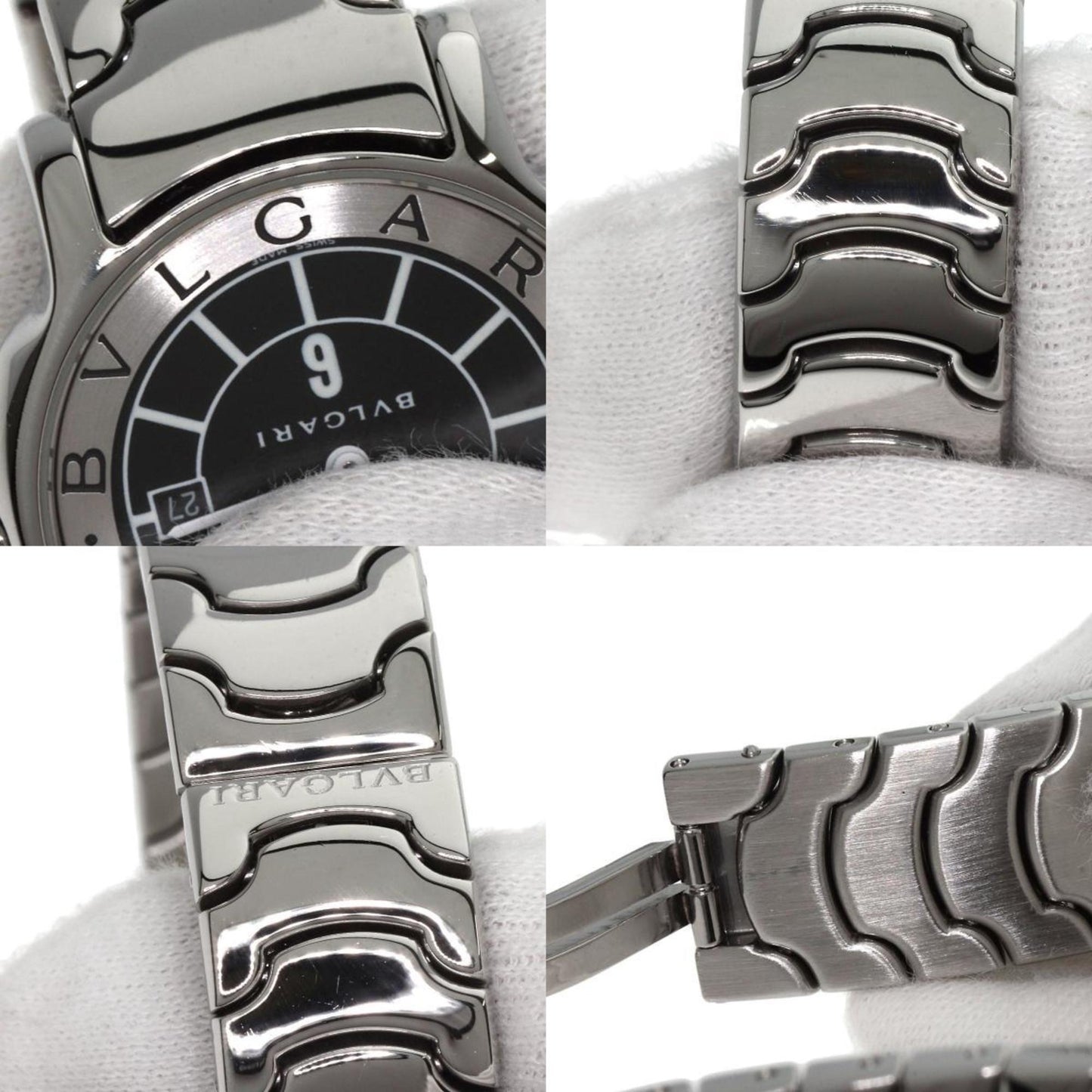 Bvlgari St29S Solotempo Stainless Steel/Ss