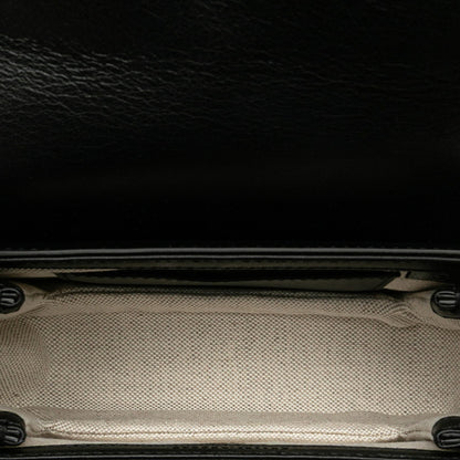 Gucci Bamboo 1947 Mini Belt Bag/Waist Bag 681137 Black Leather