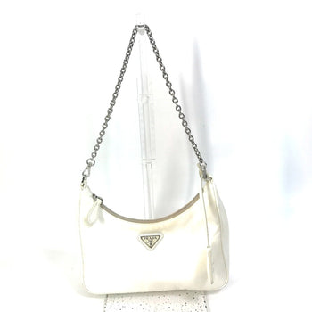 Prada 1Bh204 Triangle Logo Triangle Logo Plate Chain