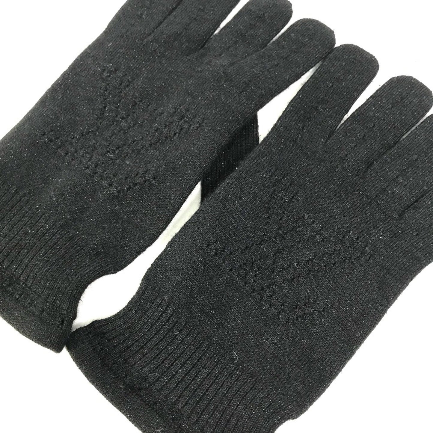 Louis Vuitton Lv Logo Gloves Cashmere/Silk