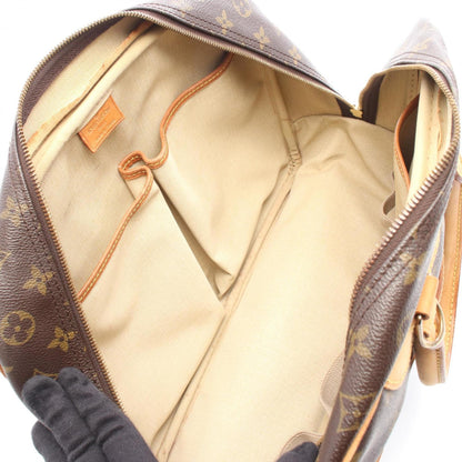 Louis Vuitton Deauville Bowling Vanity Monogram Handbag In Coated Canvas And Leather