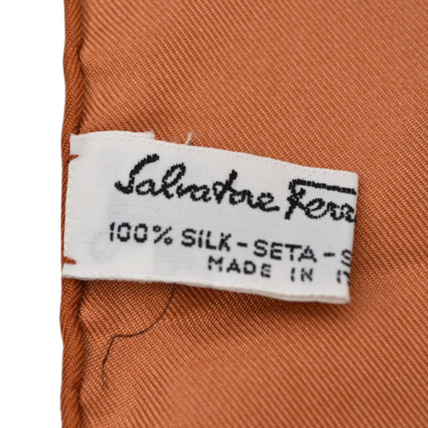 Salvatore Ferragamo Scarf/Muffler With Animal Motif