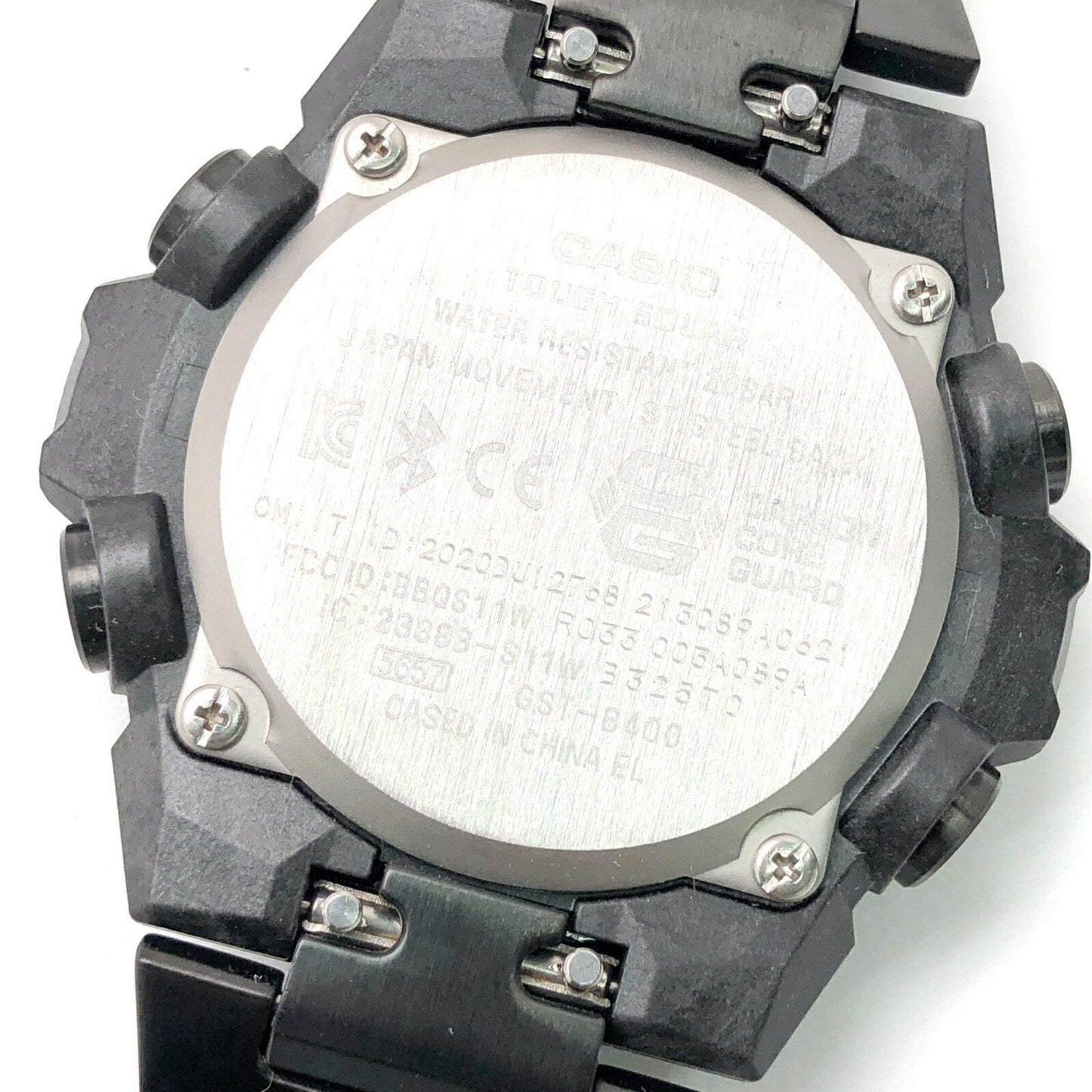 G-Shock Casio Gst-B400Bd-1A2 G-Steel Watch With Tough Solar