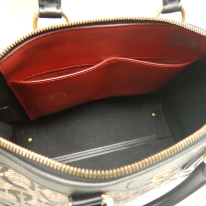 Salvatore Ferragamo Fz-21.1074 Gancini Handbag In Beige
