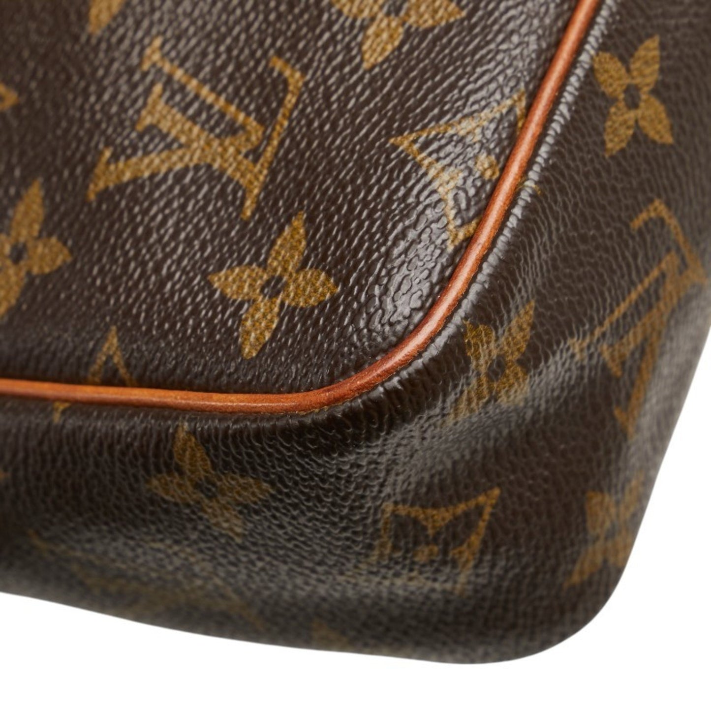 Louis Vuitton Monogram Compigne 23 Second Bag M51847 Brown Leather