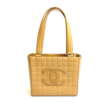Chanel A17809 Cccc Mark Bag Semi-Shoulder Hand Bag Shawl Tote Bag Beige Goldhardware