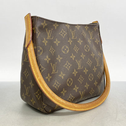 Louis Vuitton Monogram Looping Mm Shoulder Bag M51146 Brown