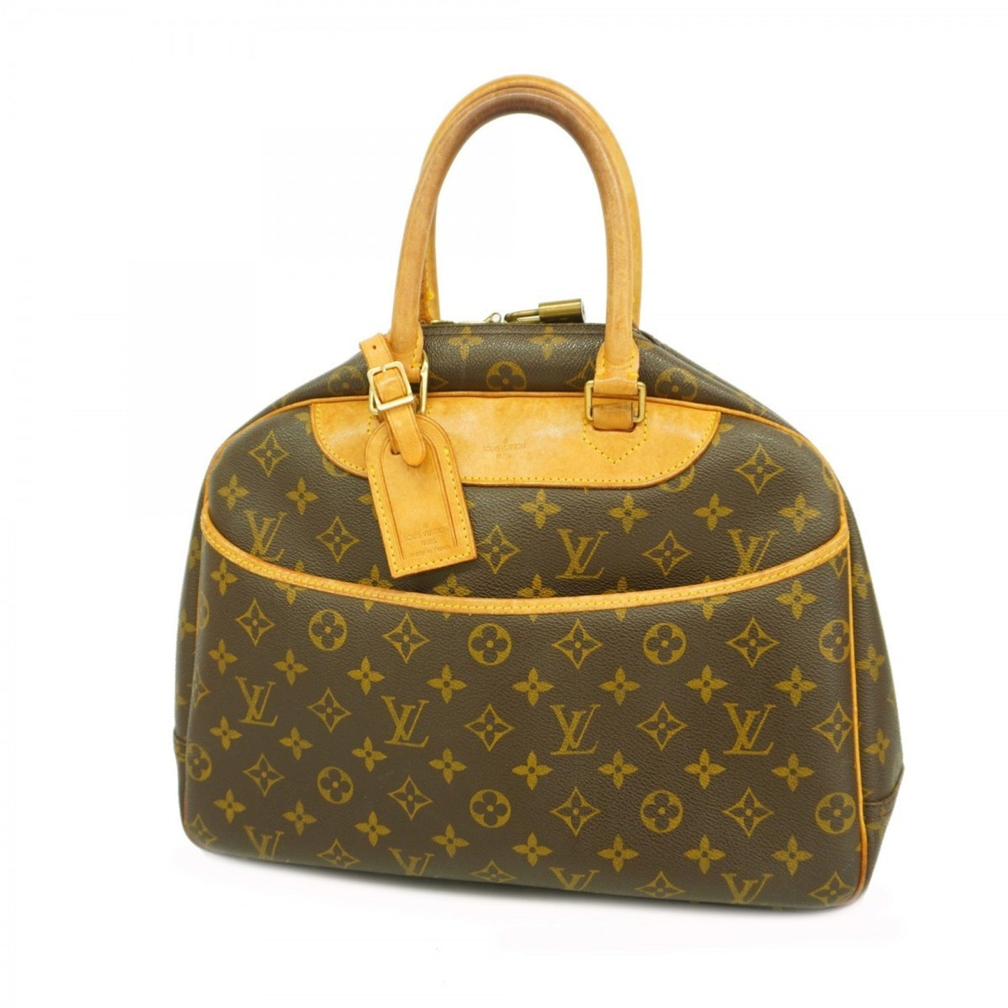 Louis Vuitton Monogram Deauville Handbag M47270 Brown