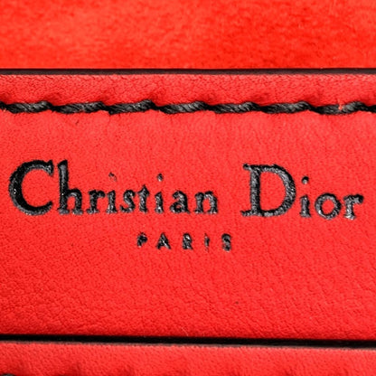 Christian Dior Dior Jadior Chain Shoulder Bag Leather Red/Black Maria Grazia Chiuri