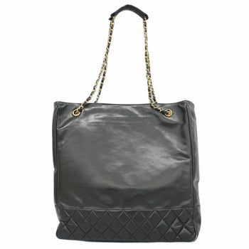 Chanel Shoulder Bag Chain Lambskin Black