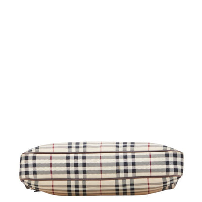 Burberry Nova Check Shoulder Bag In Beige