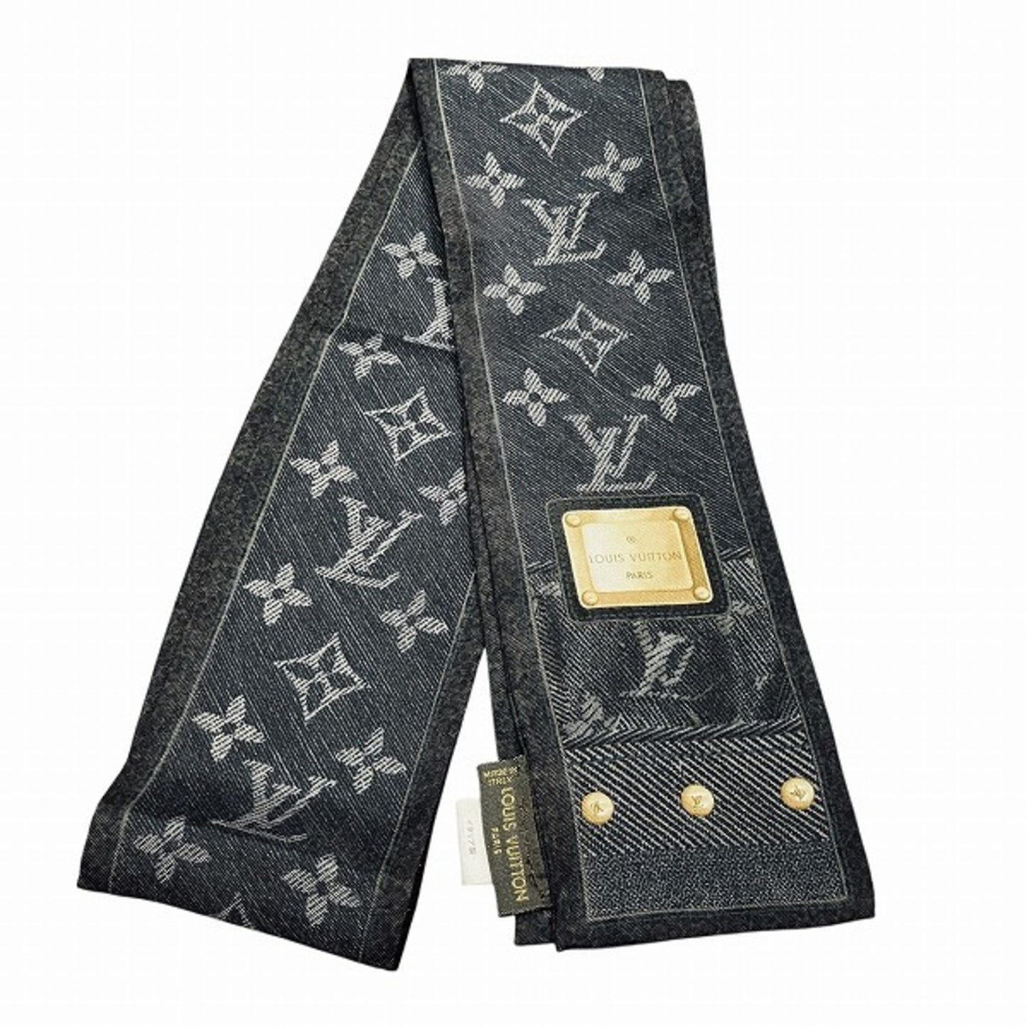Louis Vuitton Bandeau New Denim Scarf M72338