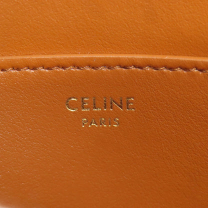 Celine Cadena Motif Shoulder Bag In Calf Leather