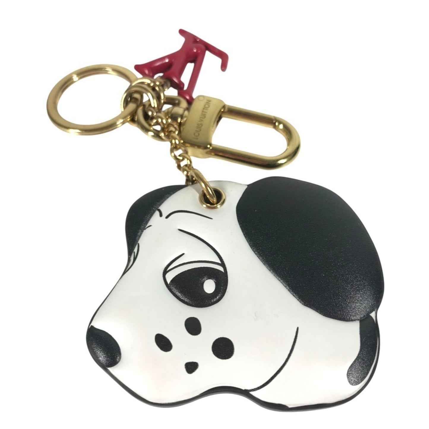 Louis Vuitton M01967 Dalmatian Dog Keychain - Animogram Bag Charm