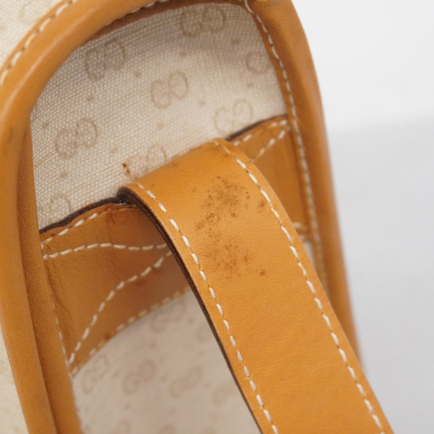 Gucci Micro Gg Sherry Line Shoulder Bag 001 116 Beige