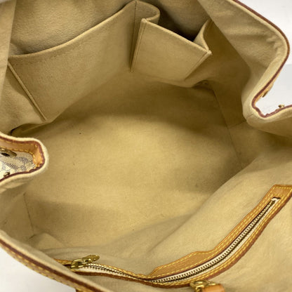 Louis Vuitton Damier Azur Hampstead Pm Tote Bag N51207 White