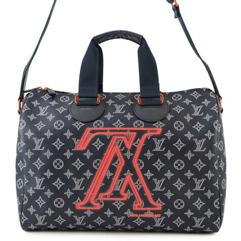 Louis Vuitton Boston Bag Monogram Ink Upside Down Speedy Bandouliere 40 M43697 Louis Vuitton