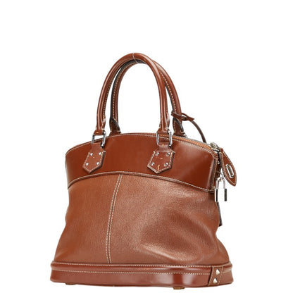 Louis Vuitton Suhali Lockit Pm Handbag M91889 Brown Leather