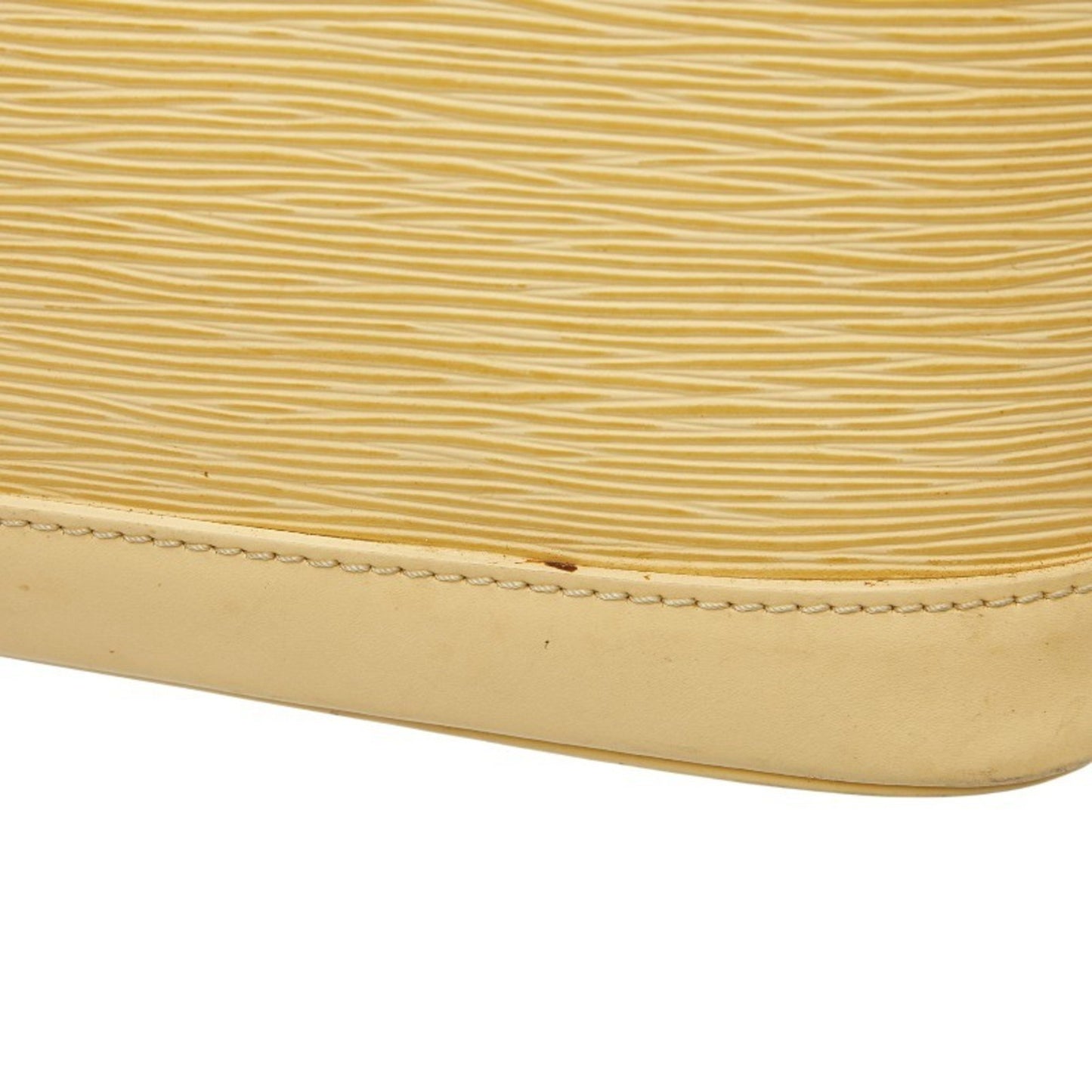 Louis Vuitton Epi Alma Handbag M5214A Vanilla Yellow Leather