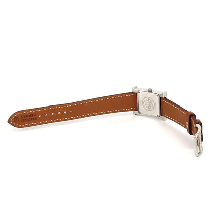 Herms H Watch Hh1.210 Ss Quartz Wristwatch
