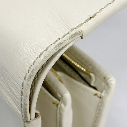 Gucci Horsebit Wallet 621891 Leather White