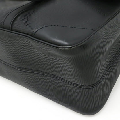 Louis Vuitton Epi Segur Mm Shoulder Bag In Black Leather (Noir) M58862