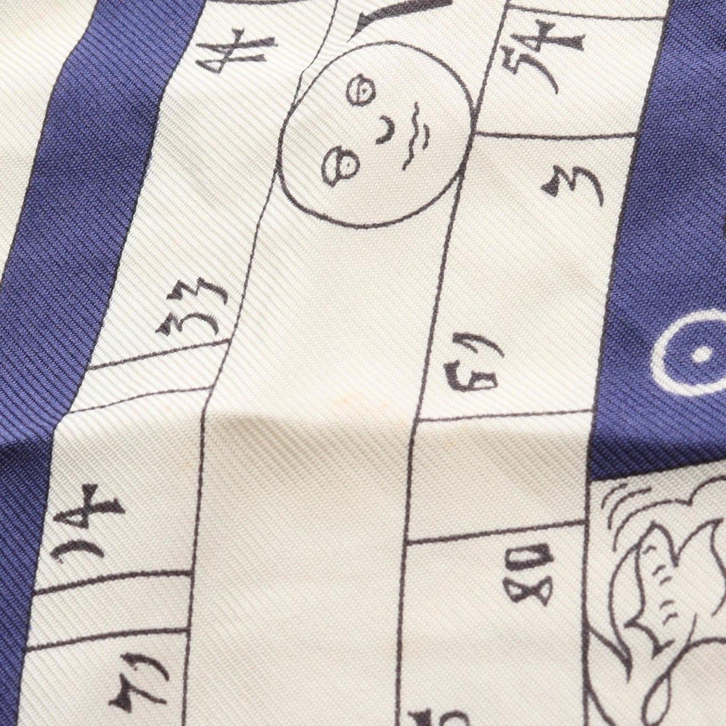 Hermes Herms Dies Et Hore Carr 90 Silk Scarf