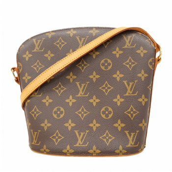 Louis Vuitton Monogram Drouot Shoulder Bag M51290 Brown