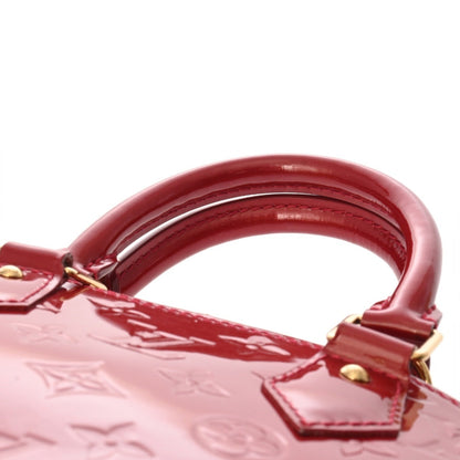 Louis Vuitton Monogram Vernis Alma Bb Pomme D'Amour M91606 Women'S Handbag
