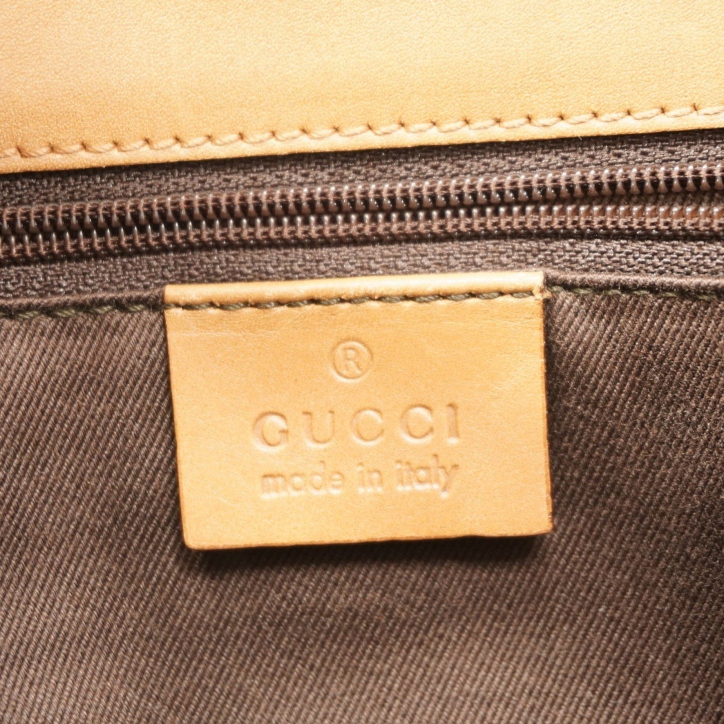 Gucci Gg Canvas Jackie Handbag 01721 Brown