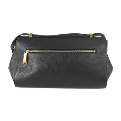 Bottega Veneta Bottega Veneta Angle Angle Palmellato Shoulder Bag 576143 Calf Leather Black Gold