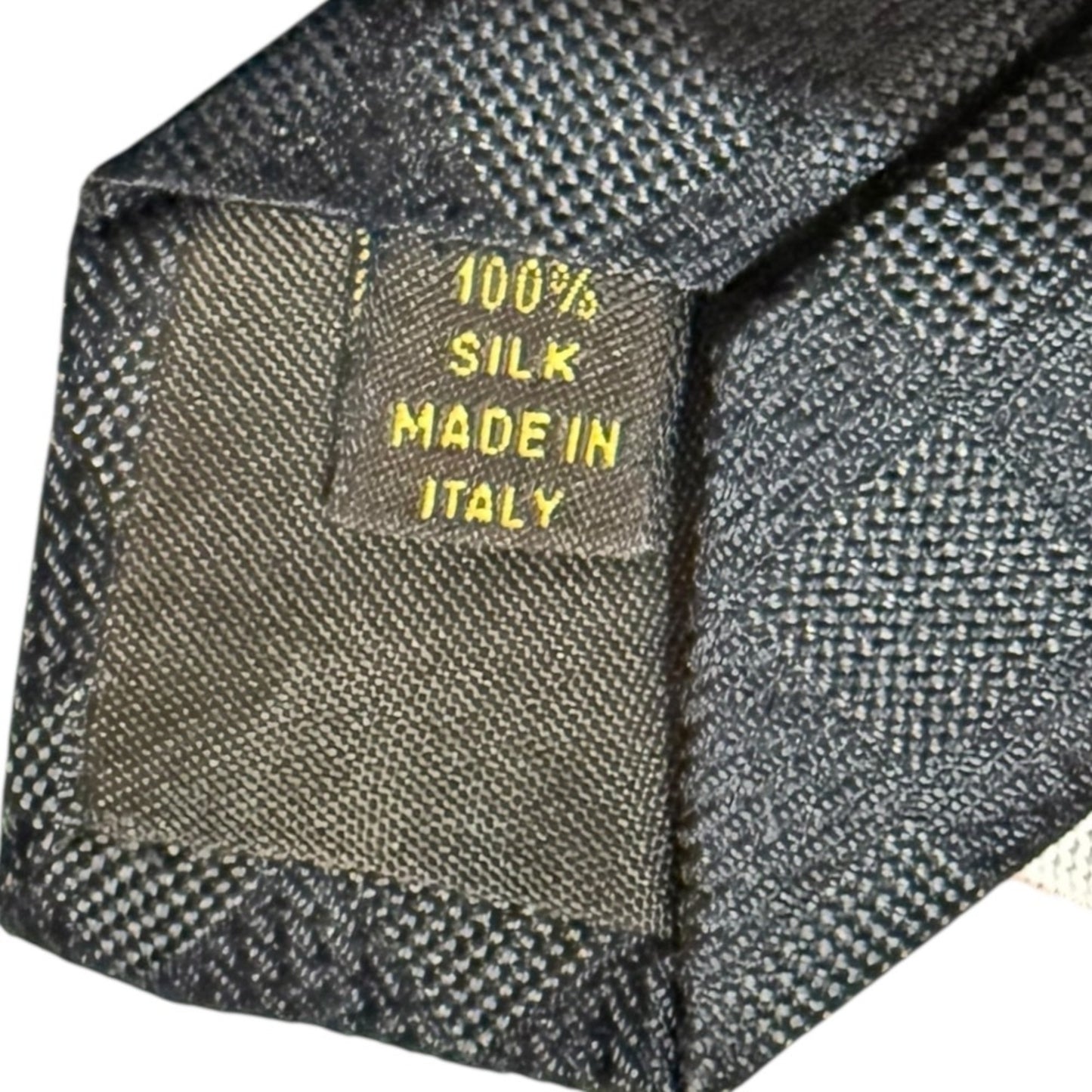 Louis Vuitton Damier Graphite 100% Silk Tie