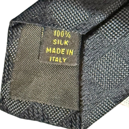 Louis Vuitton Damier Graphite 100% Silk Tie
