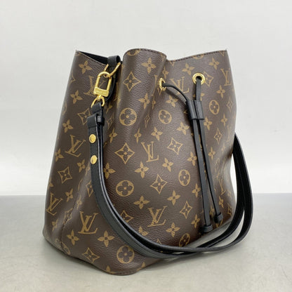 Louis Vuitton Monogram Neonoe Shoulder Bag M44020 Brown Noir