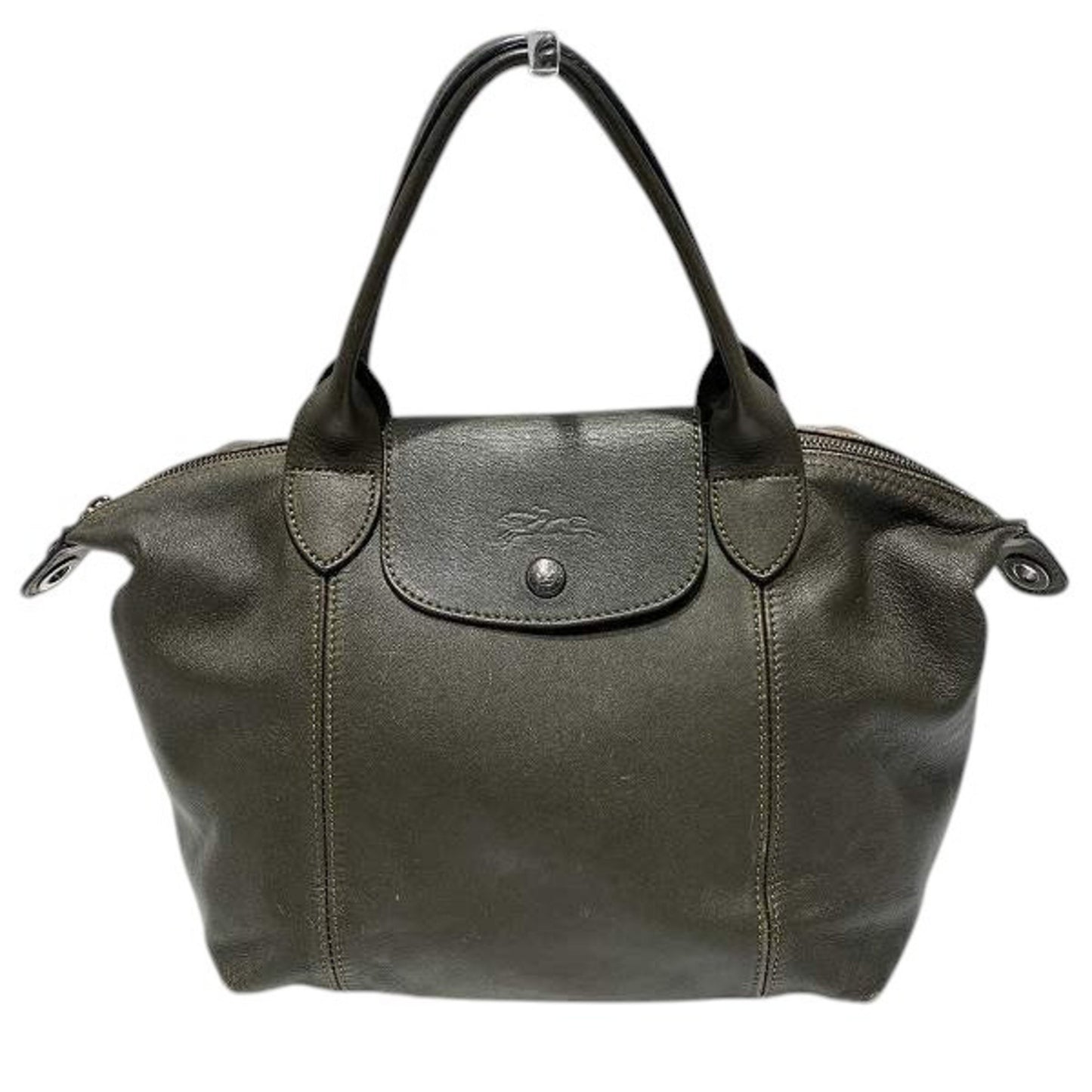Longchamp Pliage Cuir 1512 757 P42 S Size Bag Handbag