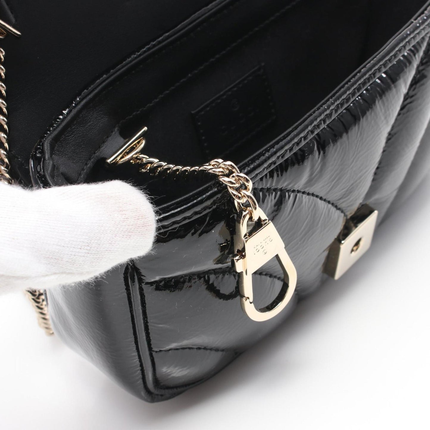 Gucci Gg Marmont Super Bag Shoulder Leather