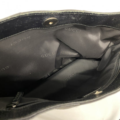 Gucci Shoulder Bag 001 3305 Canvas Black
