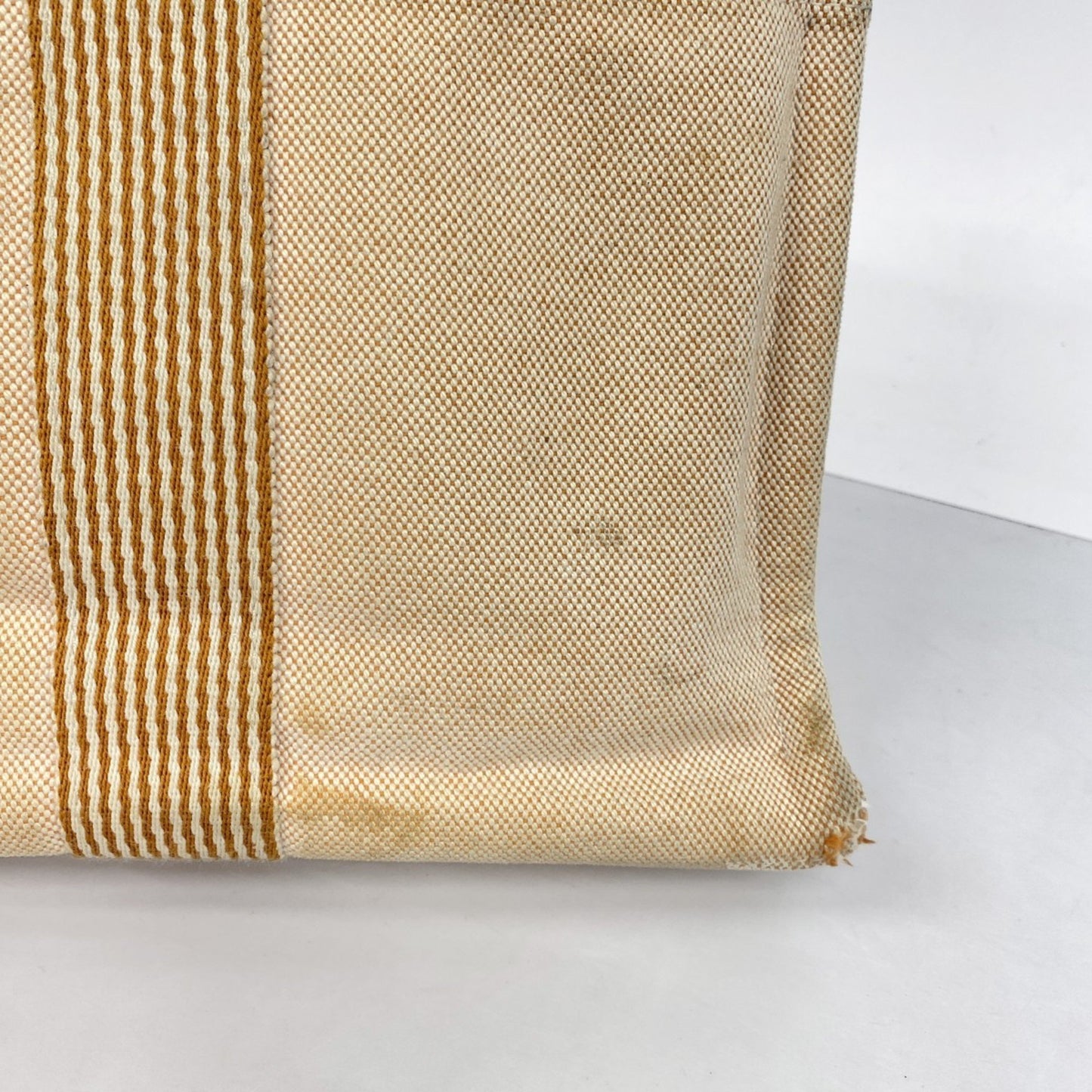 Hermes New Fool Tote Mm Canvas Orange